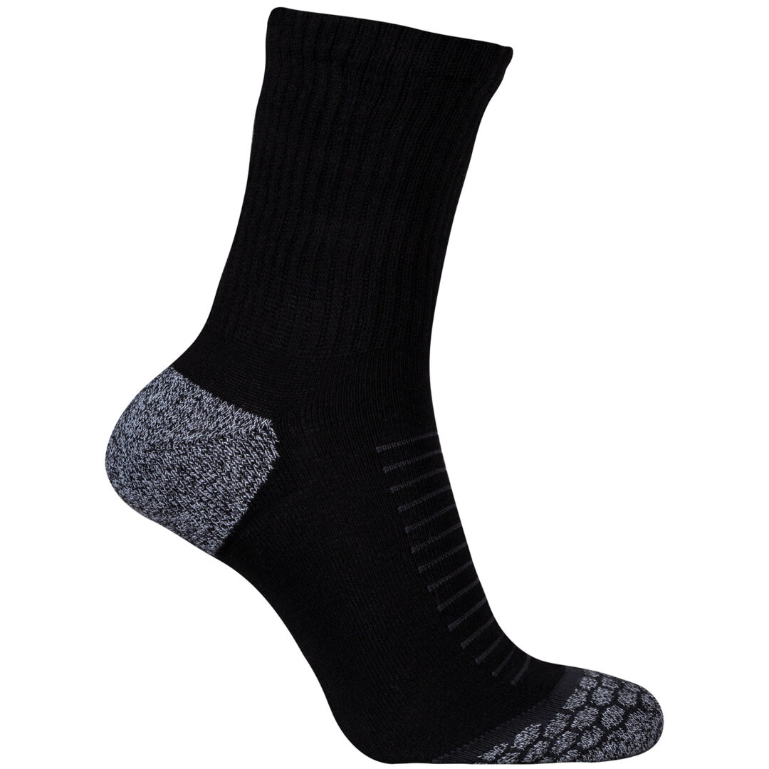 allround 34 socka svart gra