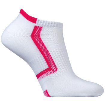 sportsneaker rosa vit